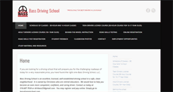 Desktop Screenshot of bassdrivingschool.com